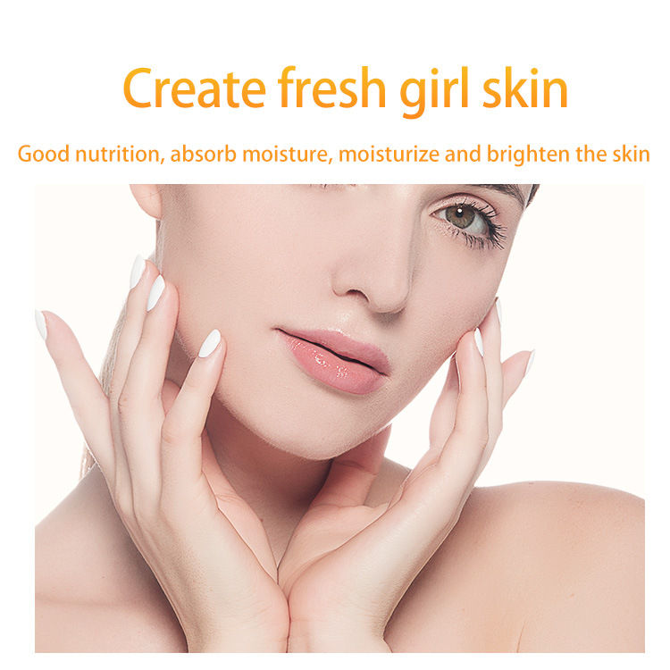 All English ZOZU VC mask vitamin C essence mask VCface mask foreign trade cross-border factory wholesale