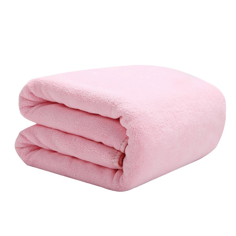 Beauty salon towel 70x 140 large bath towel household bath towel wholesale absorbent soft wrapped body beauty salon