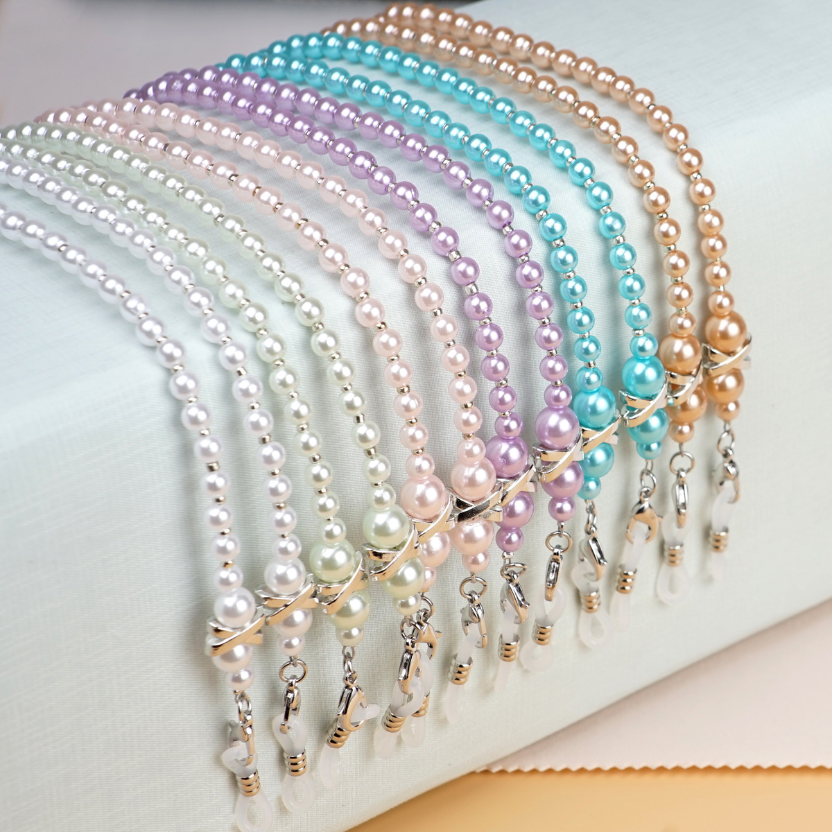 Glasses Chain Beaded Glasses Chain Colorful Beaded Chain Sunglasses Decorative Chain Glasses Chain Sunglasses X Beaded Chain