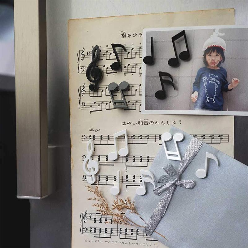 Fun note refrigerator sticker creative piano note note magnet refrigerator sticker magnet magnetic refrigerator decorative sticker
