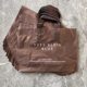 Wholesale cute wool bear new plastic portable packaging gift clothing shopping bag children's clothing shoe box bag