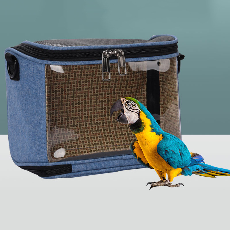 Parrot Bag Outgoing Portable Bird Small Pet Take-out Bag Portable Crossbody Car Pet Carrying Hamster Cage