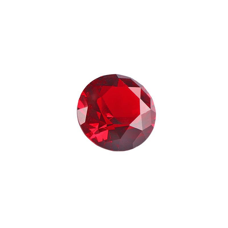 Factory spot wholesale artificial decorative diamond ornaments various models of transparent stained glass crystal diamonds