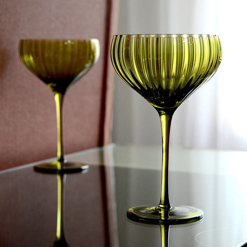vintage Cocktail Glass French vintage Goblet Margarita Wine Glass Personalized Martini Medieval Cup