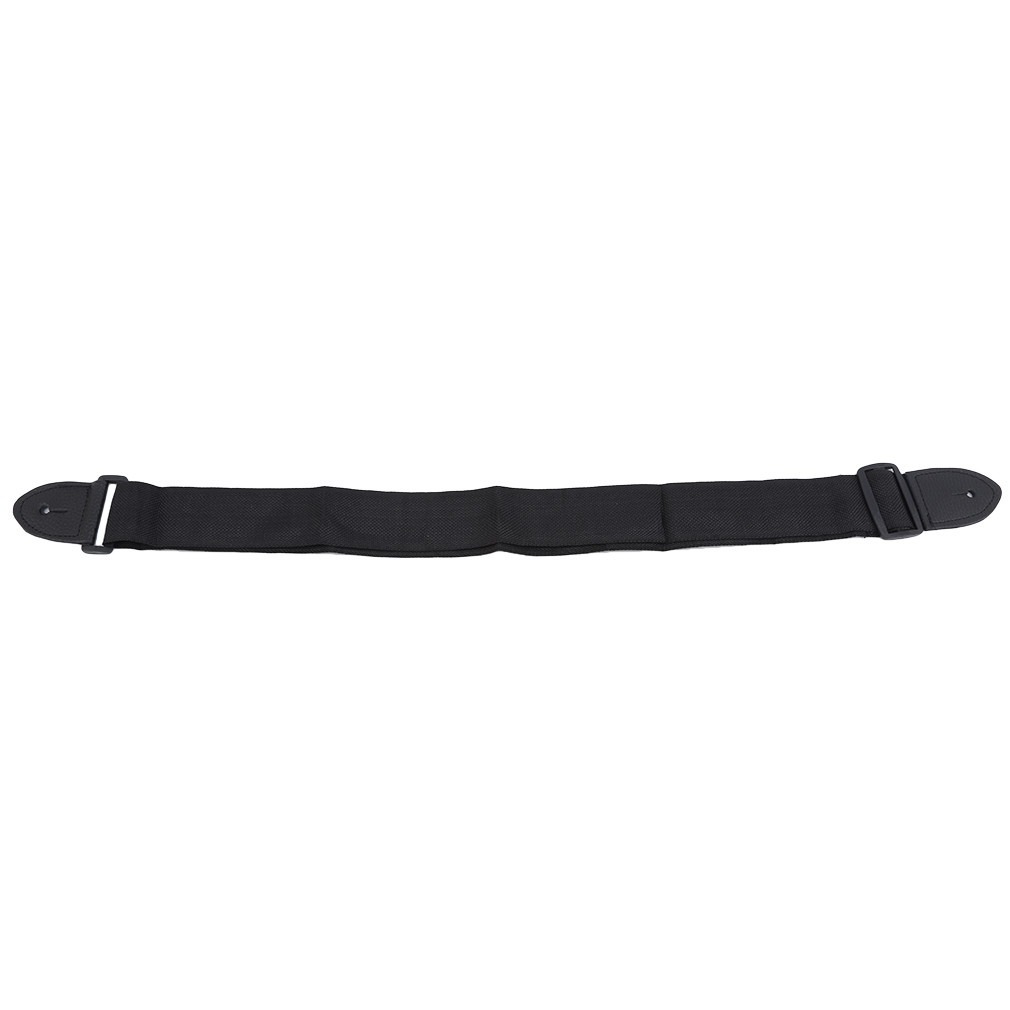 Black folk guitar strap guitar ukulele strap musical instrument accessories widened universal strap