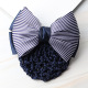 Striped reverse-blue-coarse mesh