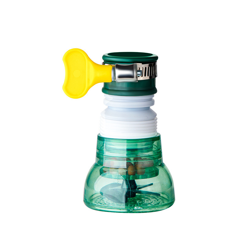 Faucet filter kitchen water-saving water purification splash head retractable with medical Stone faucet shower faucet