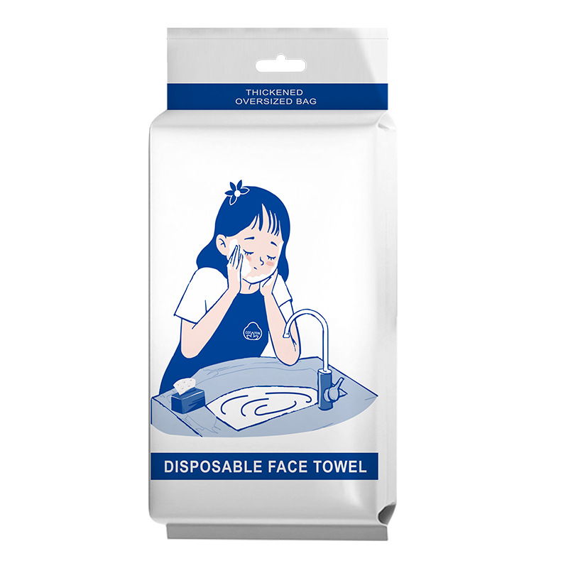 Cross-border foreign trade disposable face towel beauty salon cotton soft towel baby thickened withdrawable cleansing face towel wholesale