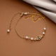 2096# green crystal diamond bracelet