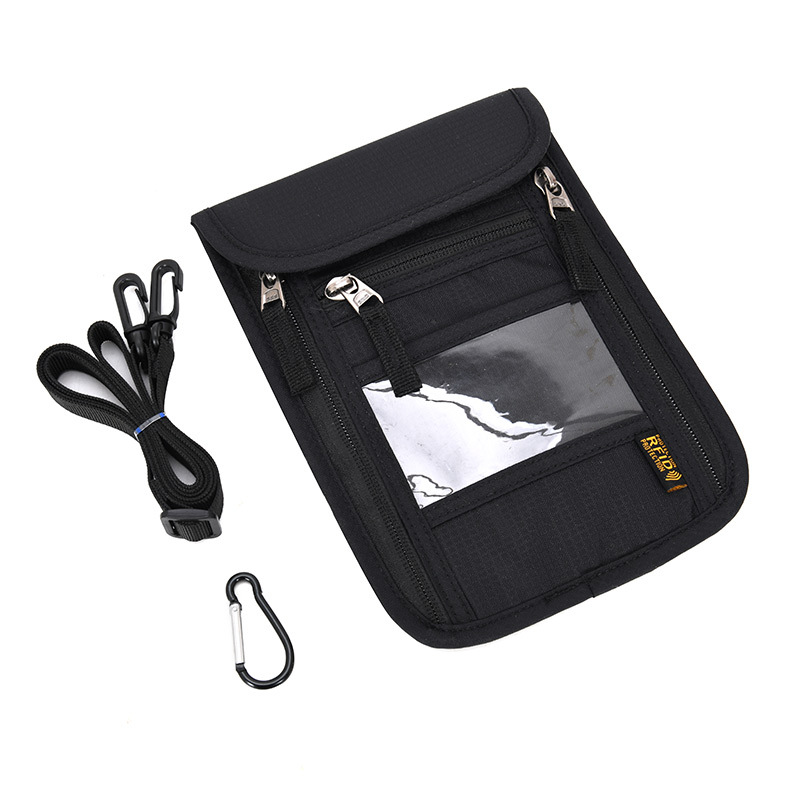 Amazon multi-function passport bag machine ticket holder Portable Go-abroad bag RFID certificate storage bag large capacity