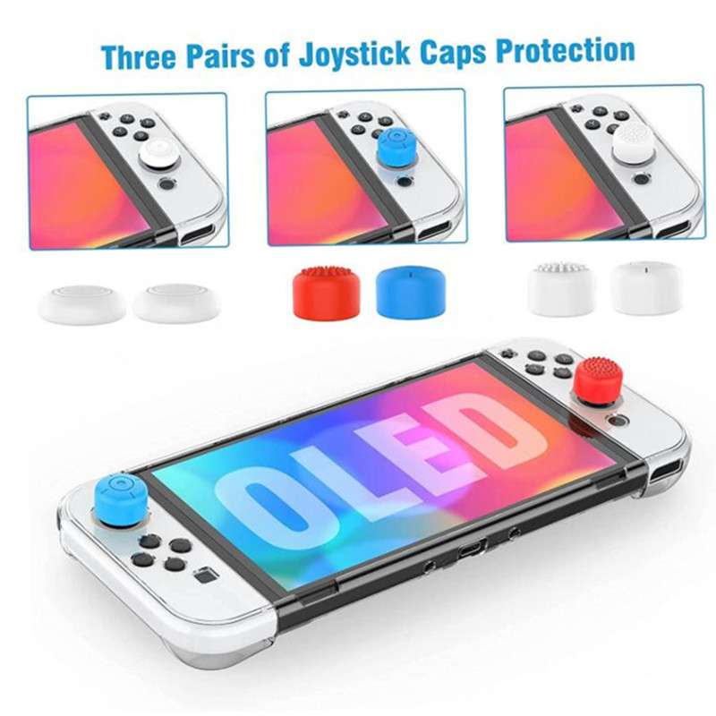 switch rocker cap handle silicone cap Nintendo silicone cap non-slip height increasing game cap button cap