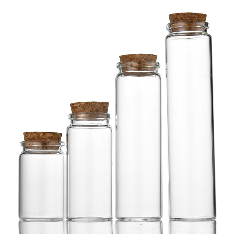 37 diameter Cork glass bottle wishing bottle drift bottle sealed bottle rainbow bottle test tube bottle tube bottle reagent