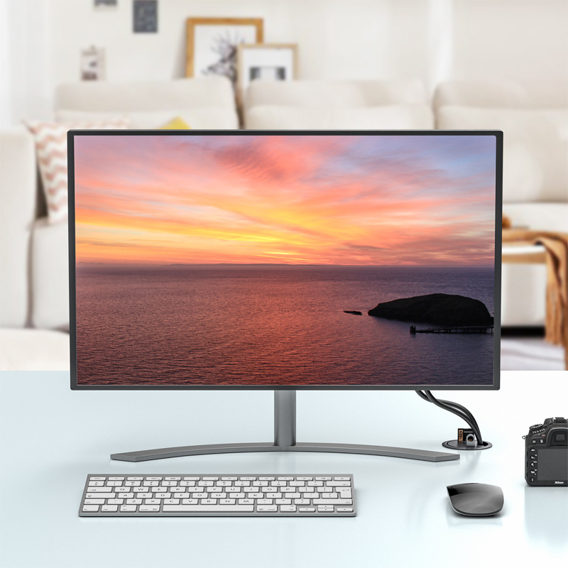 Настольный концентратор считыватель карт компьютер USB круглая перфорированная док-станция 3.0hub Настольный разветвитель концентратора