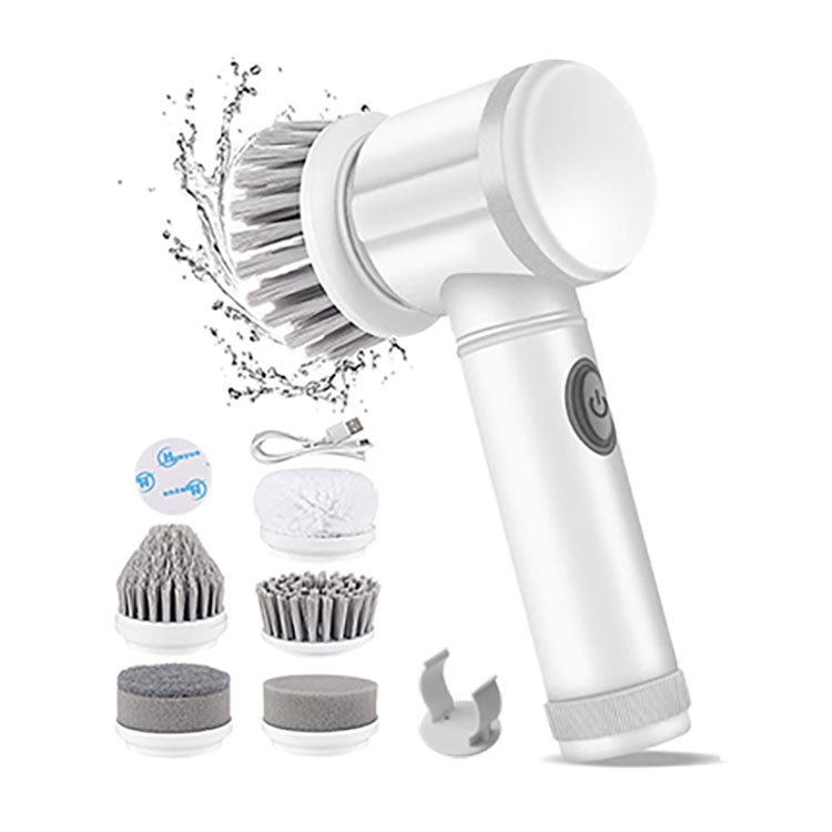 Cross-border household multifunctional kitchen bathroom toilet corner bowl brush shoe brush handheld wireless electric cleaning brush