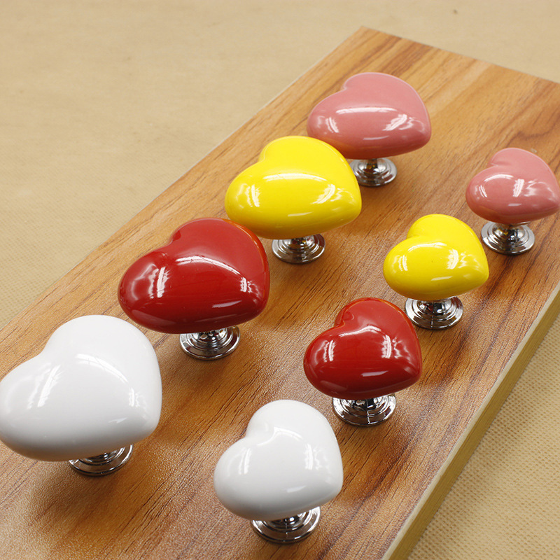Toilet press button love heart-shaped accessories long manicure special universal flush switch extension toilet toilet