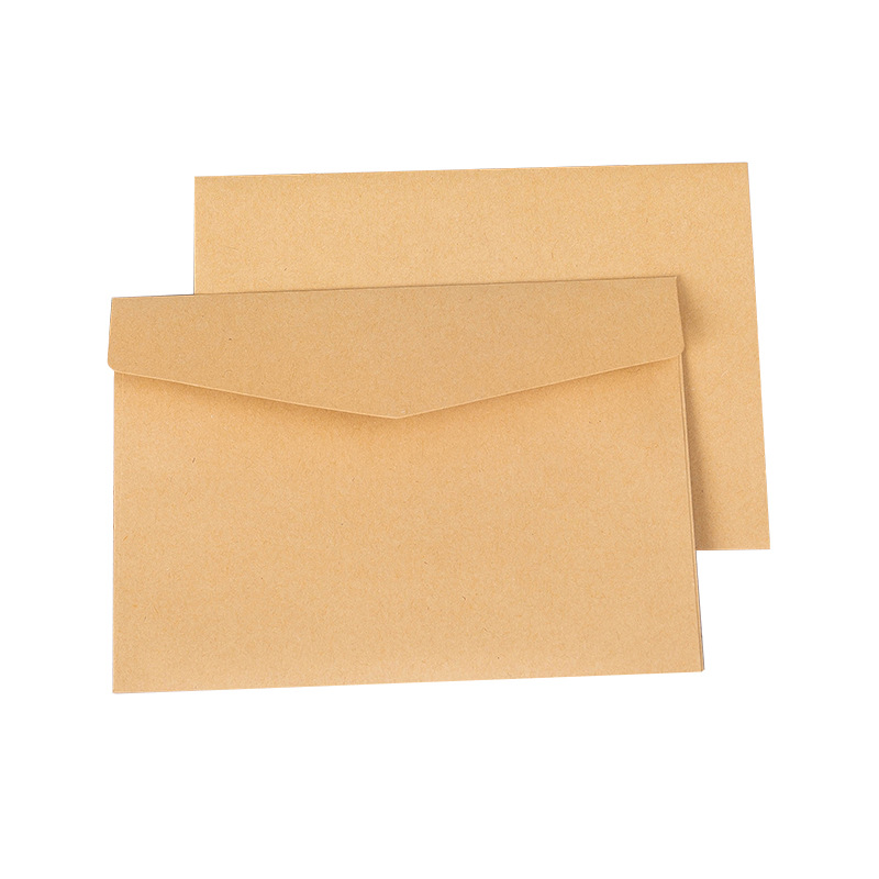 Cross-border B6 envelope invitation greeting card creative business western-style blank kraft paper white sulfate paper envelope manufacturers