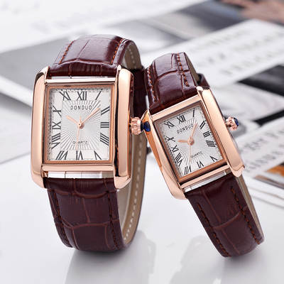 Creative couple watch Korean Fashion Watch simple business waterproof men's quartz watch cross-border wholesale