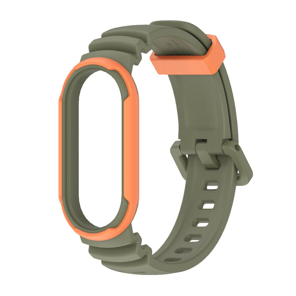 Mibbs for Mi Band 7 Strap 6 5 NFC Universal Wristband Double Color Sports GS Wind Original New Product