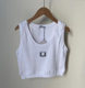 Summer New L Family Thread Embroidered LOGO Comfortable Breathable Street Casual All-match Sexy Vest/Sling