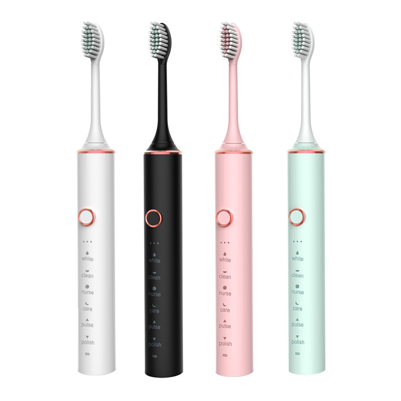 Cross-border wholesale new electric toothbrush household soft hair rechargeable portable adult electric toothbrush gift delivery