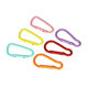 Colorful aluminum alloy rolling spray gourd-type carabiner jewelry accessories kettle buckle outdoor D-type hanging buckle No. 5 carabiner