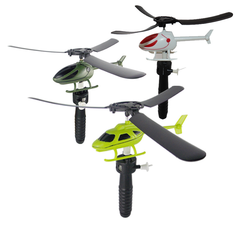 Pull line Apsara plane children pull line small plane creative DIY toy wholesale small gift gift prize wholesale