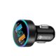 Digital display car charger 5USB car charger four-in-one digital display car phone charger multi-port car charger manufacturer