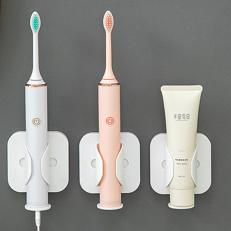 Retractable electric toothbrush holder wall-mounted gravity induction automatic opening and closing electric toothbrush holder comb storage rack