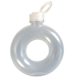 500Ml circle Cup disposable plastic donut milk tea juice cup pp transparent beverage bottle