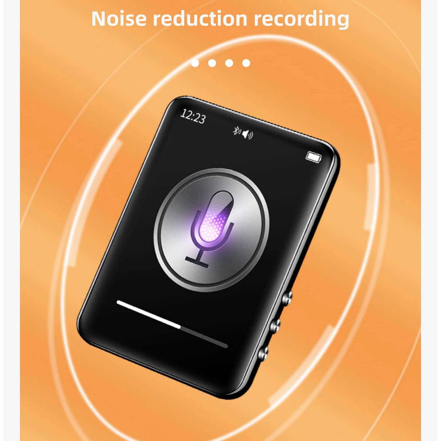 2.4 inch full screen Bluetooth MP3 music player Walkman student small MP4 portable touch