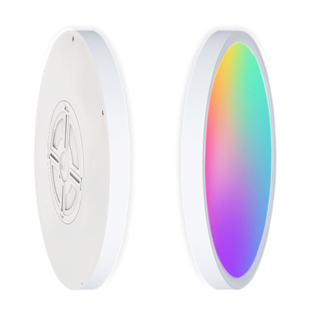 Apple WIFI smart ceiling lamp whole house living room AlexaGoogle remote control RGBCW colorful bedroom lamp