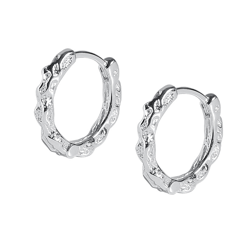 Men's Trendy Personality New  High-end Earrings Unregular Stylish Male Minority Earrings Simple