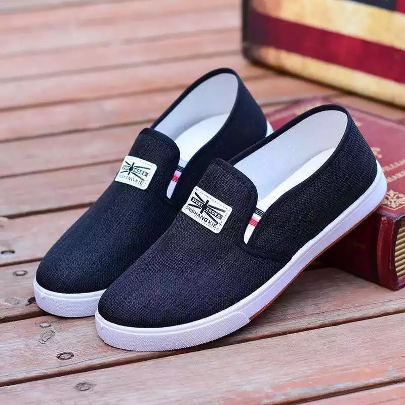 Old Beijing Denim Canvas Shoes Men's Trendy Running Men's Shoes 2022 Spring New Casual Sports Board Shoes for Men