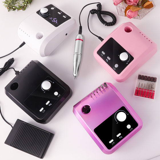 New 45000 turn nail sander 204 electric nail sander light manicure nail removal polishing machine wholesale