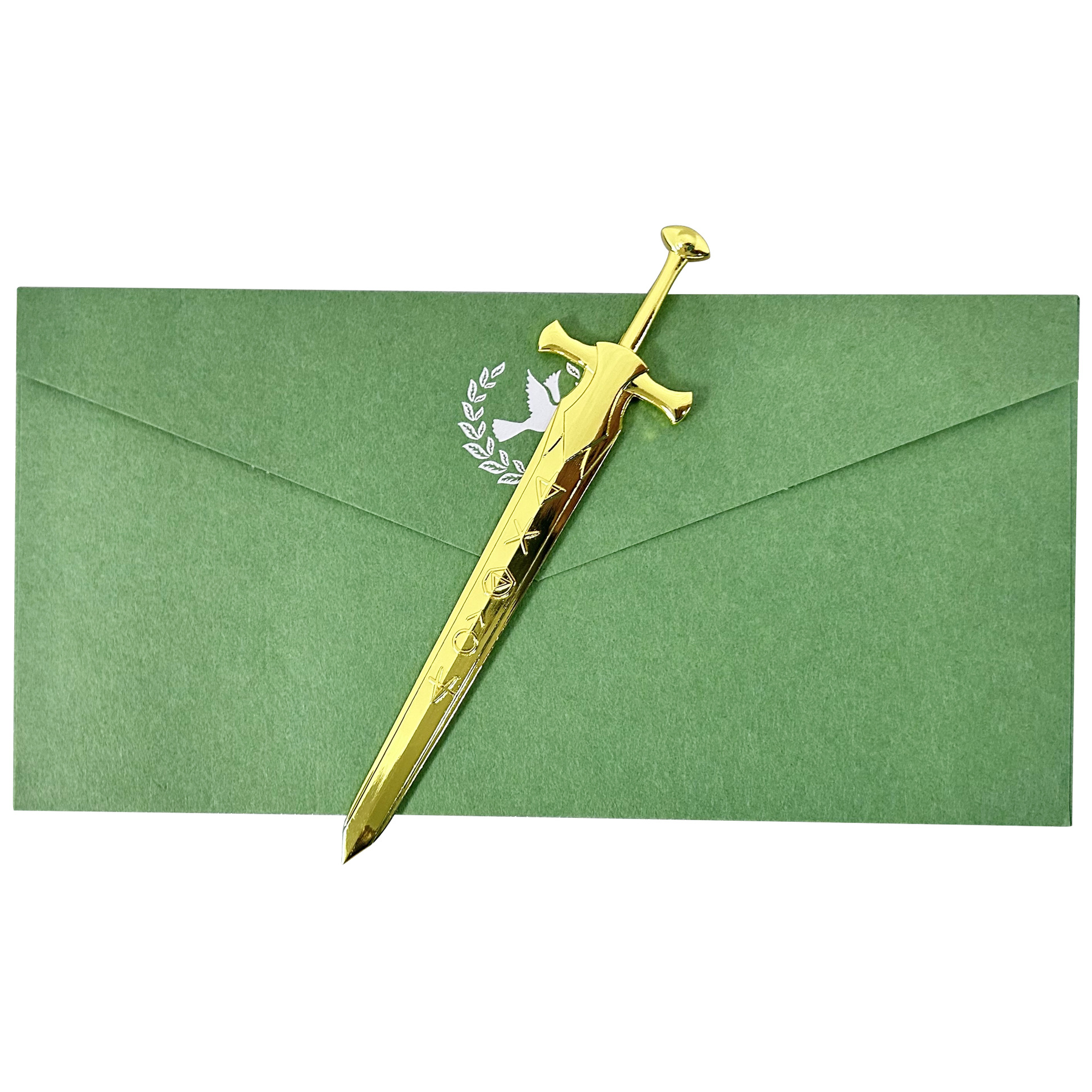 In Stock European sword Letter Opener metal Letter Opener retro office envelope removal tool Letter Opener