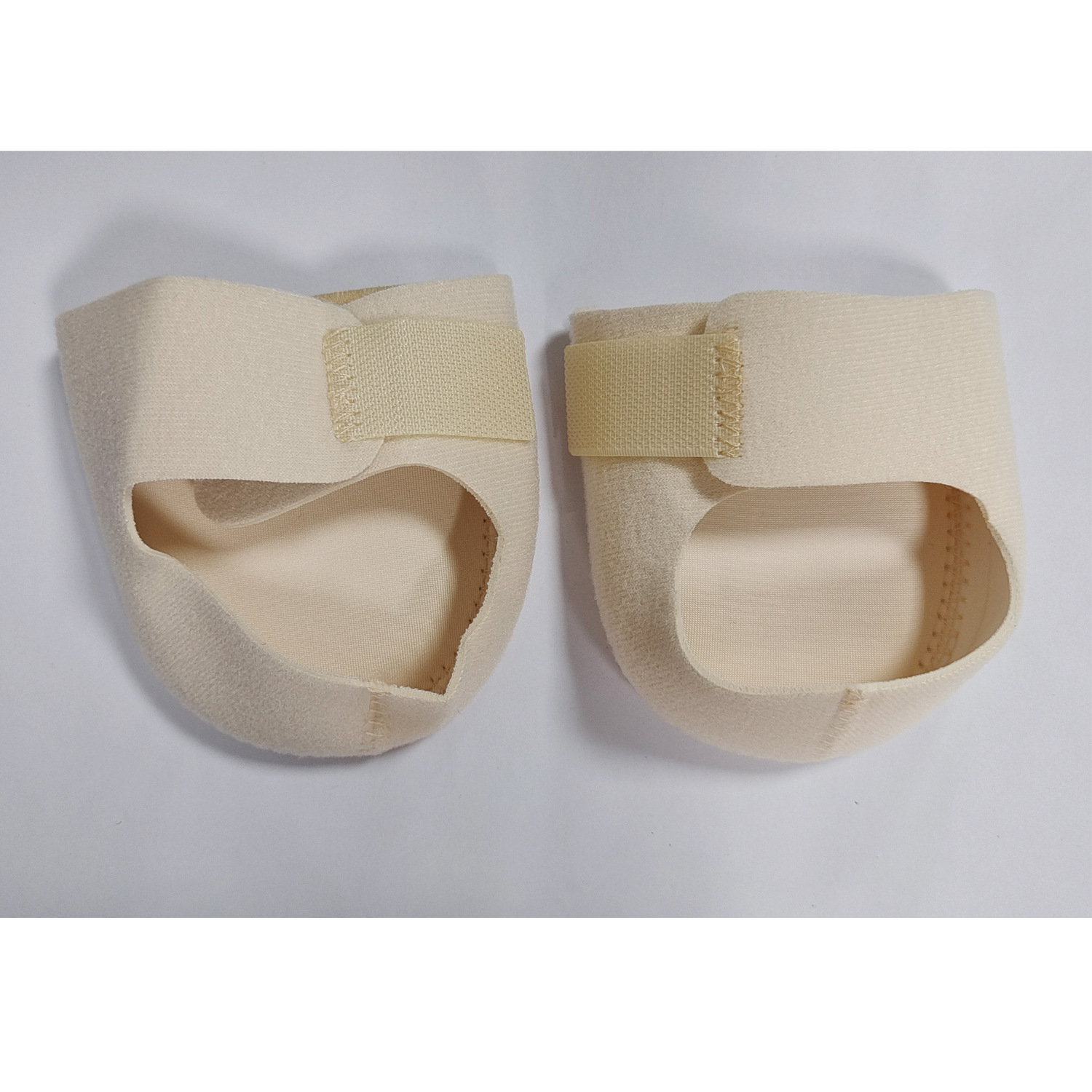 Silicone Heel Sleeve Pressure Relief Pain Relief Velcro Heel Sleeve Adjustable Gel Protection Socks