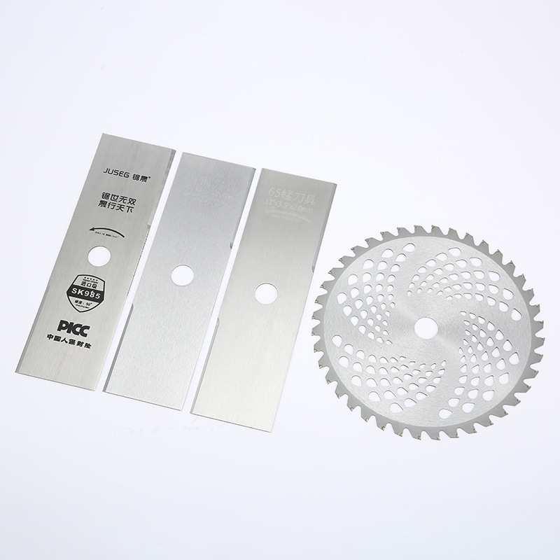 Garden lawn mower blade saw blade brush cutter alloy saw blade 40 teeth lawn mower accessories word blade SK5 lawn mower blade