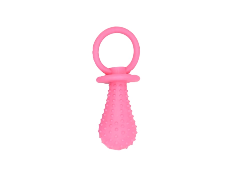 Pet supplies TPR toy pacifier bite glue sound dog toy Bell toy molars pet supplies wholesale