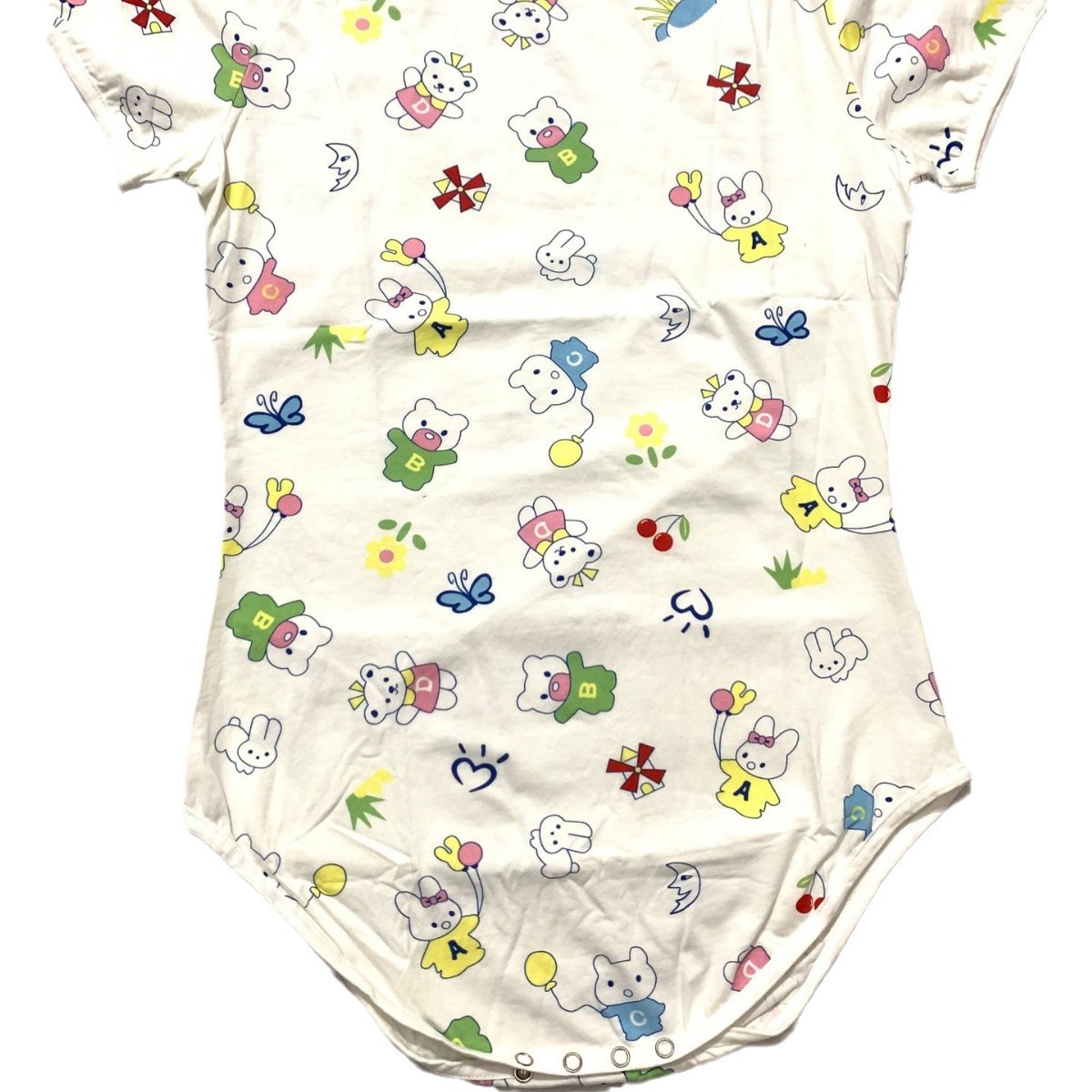 2023 Amazon wish AliExpress foreign trade adult diaper lover short jumpsuit pajamas