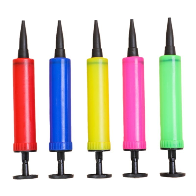 Mini Small Pump Push Push Pump Mini Inflatable Aluminum Film Balloon Inflatable Tool