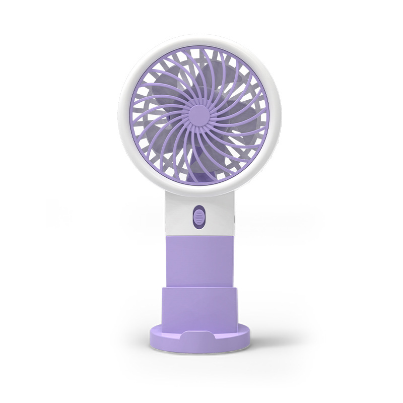 New handheld small fan battery portable with mini handheld small fan usb Rechargeable Handheld gift small fan