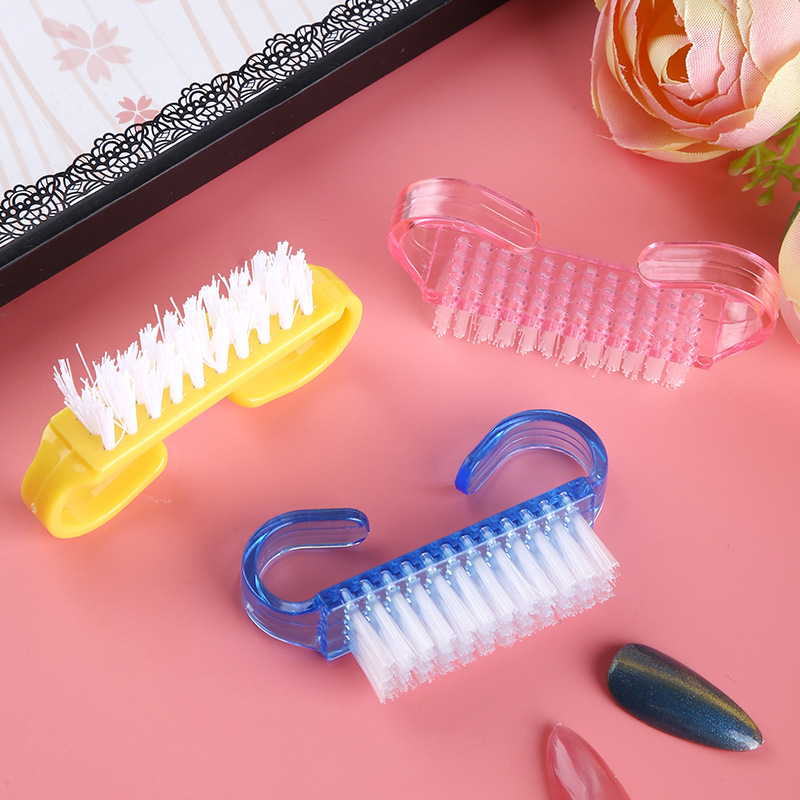 Nail art tools and supplies brush nail cleaning powder dust brush horn brush horn brush dust cleaning nail small brush