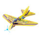 Preferential Creative Children's Toys Small Gift Model Assembled Magic Swing Plane Foam Paper Plane Toy