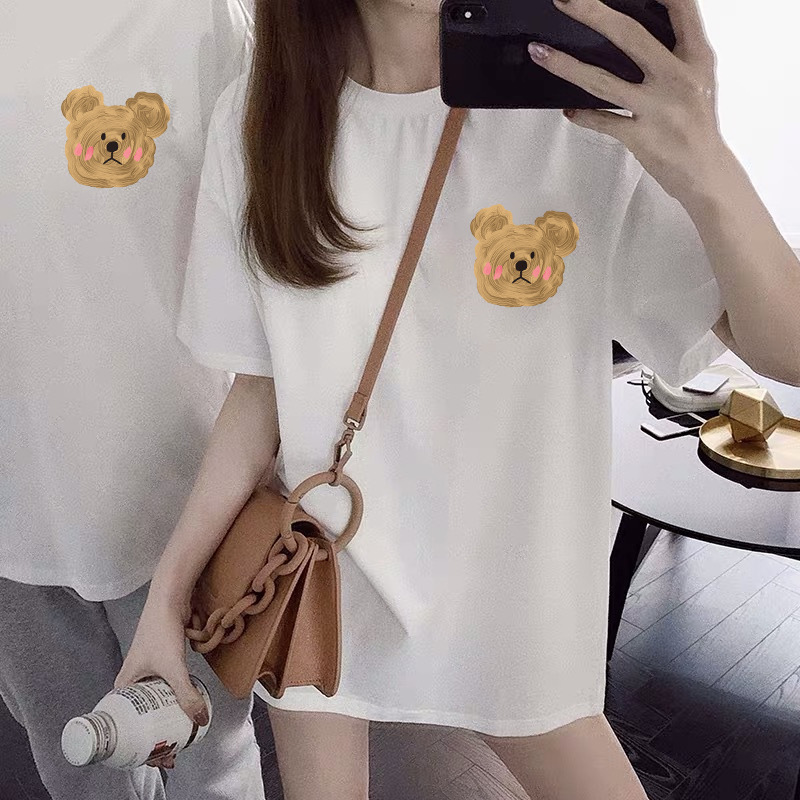 T-shirt couple wear summer couple style Korean version student internet celebrity new men and women same style summer short-sleeved tops trendy