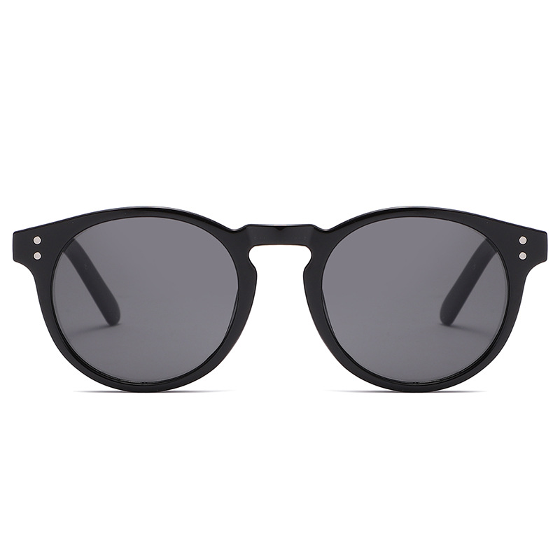 New Retro Small Frame Star Sunglasses Men and Women European and American Street Pat Rice Nails Sunglasses Trend Korean Style Glasses s21244_voghion.com