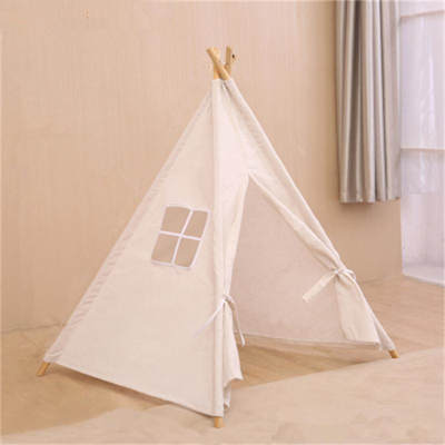 ins Children's Photography Props Indian Small Tent Game House Indoor Castle Princess House Hand-painted Tent