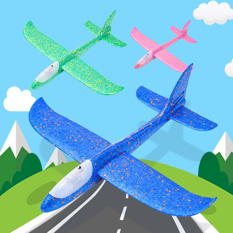Large new hand throwing aircraft foam glider EPP foam swing aircraft children's model aircraft toy wholesale