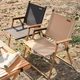 Kermit Chair Outdoor Folding Chair Camping Picnic Table Fishing Leisure Portable Chair Ultra Light Aluminum Alloy Stool