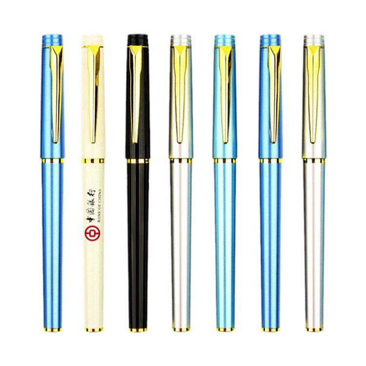 Ink pen advertising pen custom gel pen wholesale imitation metal carbon pen lettering gift sign pen business office