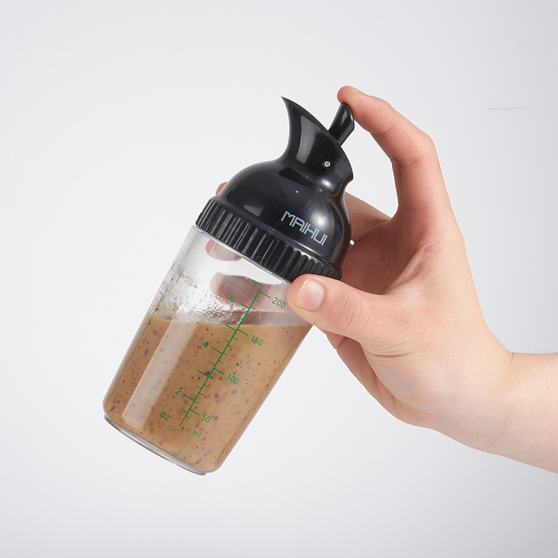 Kitchen Seasoning Bottle Leak Proof Sealed Soy Sauce Pot Vinegar Bottle Bag Cap Seasoning Bottle Oil Bottle Seasoning Bottle Salad Seasoning Bottle